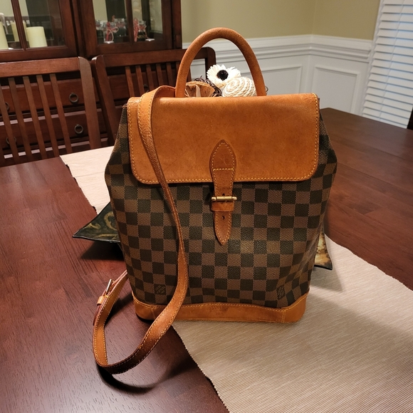 Louis Vuitton Limited Edition Centenaire Damier Canvas Soho Backpack Bag.. w/COA - Picture 1 of 16